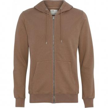 Colorful Standard Classic Organic Zip-up Hoodie in Sahara Camel