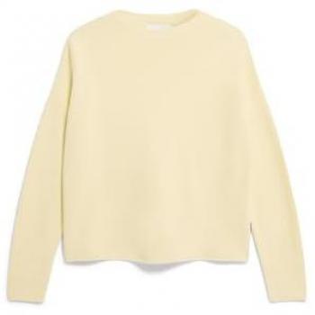 MERINAA‑Damen‑Pullover Bio‑Baumwolle – Gelb M
