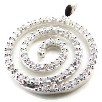 Péndulo de Plata 'Serena' Blanco