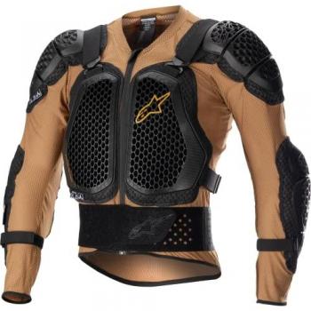 Alpinestars Giacca Protettiva Bionic Action V2 Sabbia-Nero Tangerine