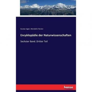 Jäger, Gustav: Encyklopädie der Naturwissenschaften