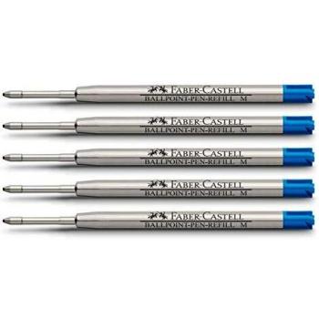 Recambio de tinta Faber-Castell azul para bolígrafo
