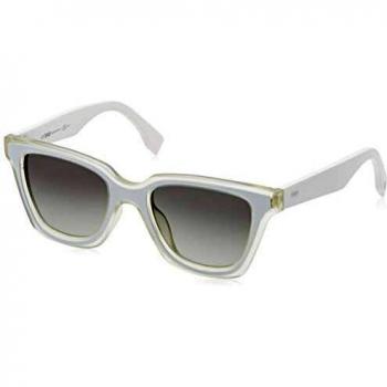 FENDI FF 0195/S Vk Gafas de sol para Mujer, Blanco