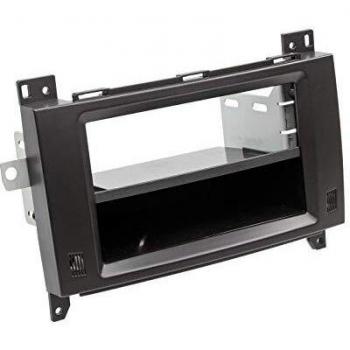 Cadre autoradio 2-DIN pour Mercedes Vito Viano 2006 > noir