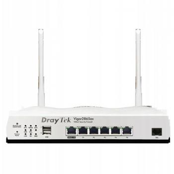Router Wi‑Fi 2.4 GHz e 5 GHz Draytek Vigor 2865ax bianco