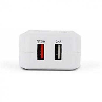 Mooov Chargeur Secteur 2USB Quick Charge 3.0