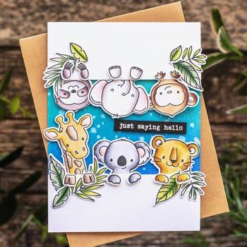 Animal Family Clear Stamps and Die Cuts