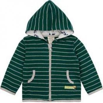 Nachhaltige Ringeljacke für Babys und Kinder