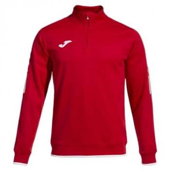 Joma Red Half‑Zip Gym Shirt for Boys, 5–6 Year Range
