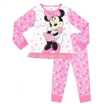 Minnie Mouse Pink Polka Dot Loungewear Pajamas (5‑6 Years)