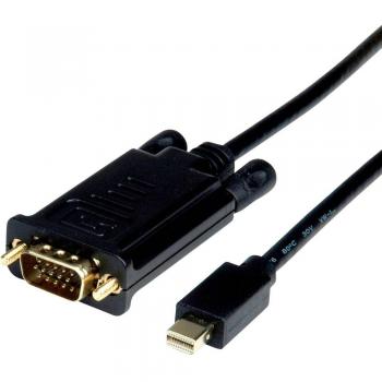 Câble Roline 2m Mini DisplayPort vers VGA 15 pôles