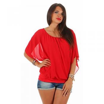 CLEO STYLE Damenbluse aus Chiffon 661