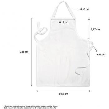 Tablier ludique pour enfants Play Fabrics – 66 × 58 cm, 00‑48