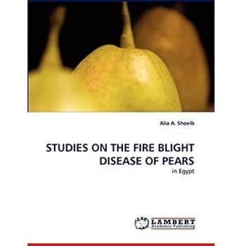 STUDIES ON THE FIRE BLIGHT DISEASE OF PEARS: in Egypt