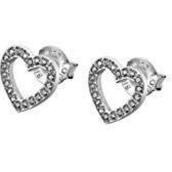 Brincos elegantes Lotus LP1864-4/1 en plata