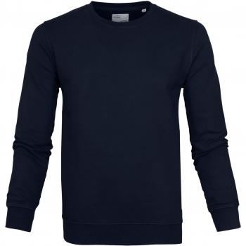 COLORFUL STANDARD Organic Crewneck Sweatshirt in Blau Größe M