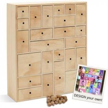 DIY Craft Storage Drawers and number embellishments