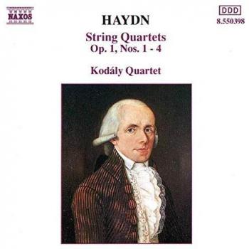 Quatuors à cordes Haydn Opus 1 N°1 à 4