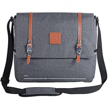 Zefal Borsa Zéfal Urban Messenger 11L Grigia per Portapacchi Posteriore in RPET Riciclato