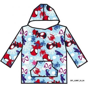 Tissu Polaire Spidey – Plaid Capuchon Confort 7–14 ans