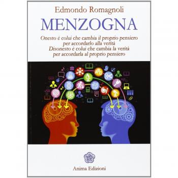 Menzogna. Onesto è colui che cambia il proprio pensiero per accordarlo alla verità. Disonesto è colui che cambia la verità per accordarla al proprio pensiero