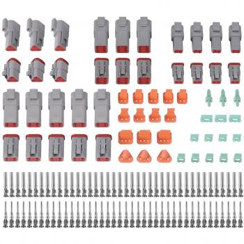140pcs Deutsch DT Série Kit Connecteurs Étanches – Broches Box‑DT