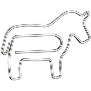 D Clips Equine Shape Binder Clip