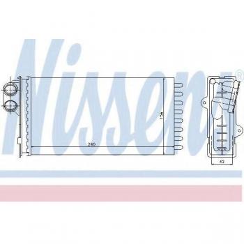 Radiateur de chauffage pour Citroën XM 89