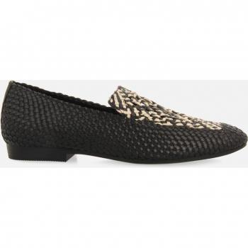 Gioseppo Women's Raddusa Ballet Flats, Black and White, 4.5 UK