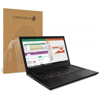 Celicious Vivid Invisible Glossy HD Screen Protector for Lenovo ThinkPad A485 (Non-Touch) [Pack of 2]