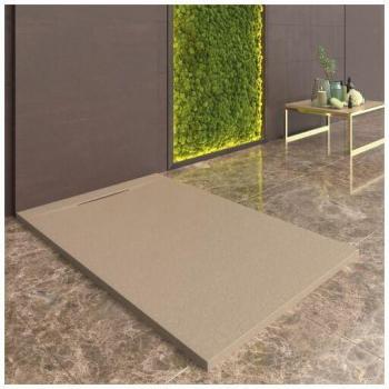 Station de douche Quartz Moka 80x160 cm – Élégance