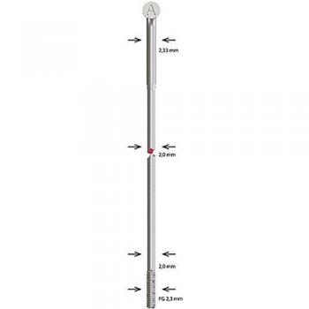Raggi Alpino 2.3/2.00 Inox 100 Unità Argento
