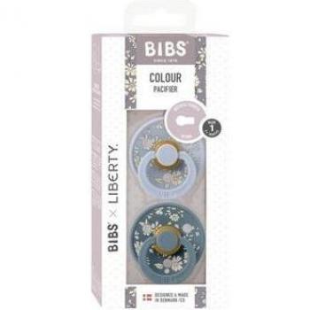 Bibs X Liberty Schnuller Dusty Blue Mix