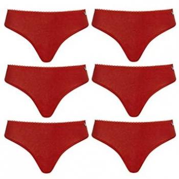 MONT EMILIAN Komfort Tangas für Damen 6er Set