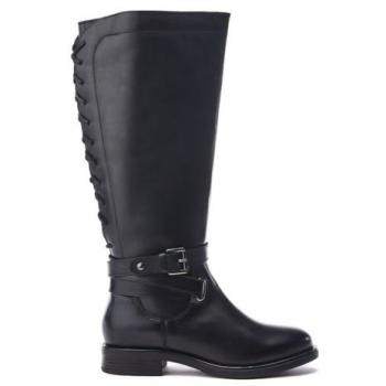 Bottes Somain Jodper en Cuir Noir pour Femme