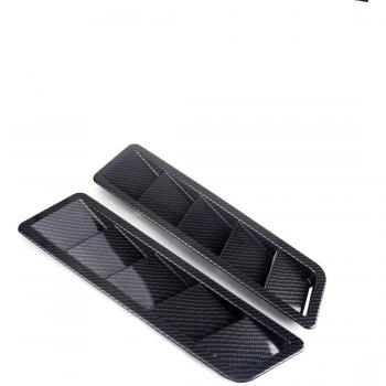 CITALL 2‑teiliges CoolFit Set – ABS‑Kohlenstoff Haube & Entlüftung