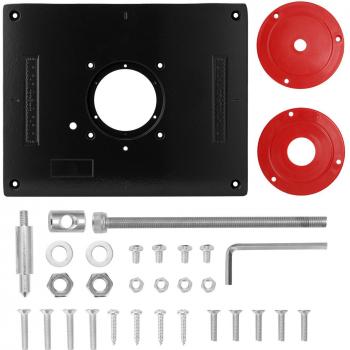 Herramienta de Grabado de Madera, Router de Mesa con Placa de Inserción en Aleación de Aluminio
