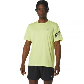 T-shirt Asics Running Homme Taille S Vert
