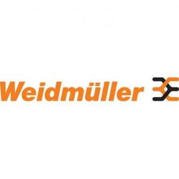 Weidmueller 2500 pcs Blue 2-Pin Screw Terminal 4 mm²
