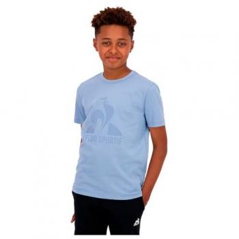Le Coq Sportif Hellblau Kinder‑Tee „Bat n3“ – 12 Jahre