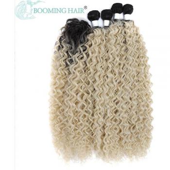 Nature Hair Soft Synthetic Wave Hair Extensions
