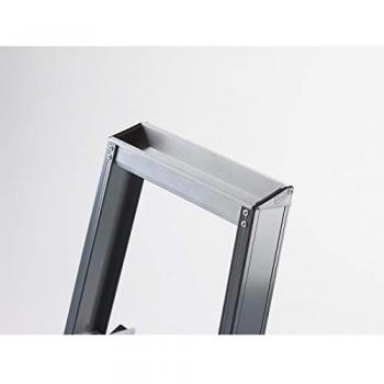 Altrex Alu-Stufenstehleiter, einseitig begehbar, mit Ablageschale, 5 Stufen, Arbeitshöhe 3200 mm