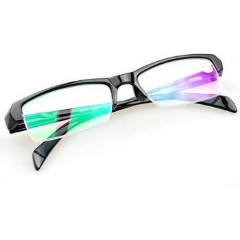 Oulylan Myopia Glasses for Men and Women Black -4.0