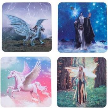 Porta-copas encantados 4pk (10x10cm)