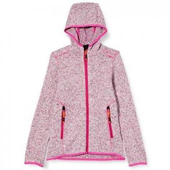 CMP Hooded Girls’ Jacket – Bouganville 104 Edition