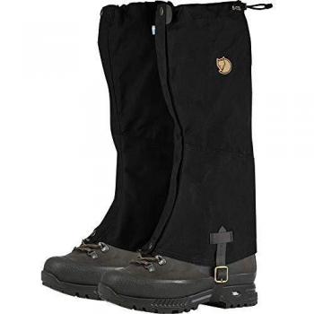 FJÄLLRÄVEN Singi Gaiters Accessoires Mixte Adulte, Noir, FR : S (Taille Fabricant : S/M)