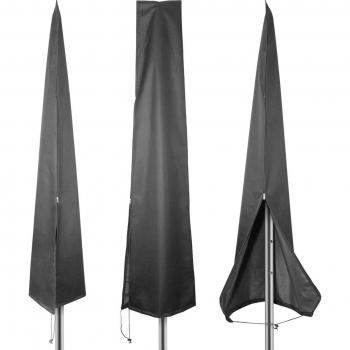 Funda de paraguas grande Oxford para jardín con cremallera y tela impermeable