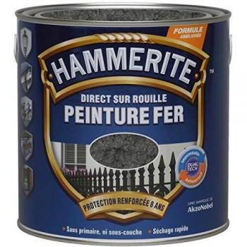 Peinture anti-rouille HAMMERITE 2,5L ardoise