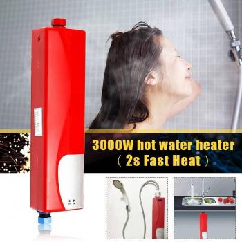 IPX4 Mini Instant Water Heater for Kitchen