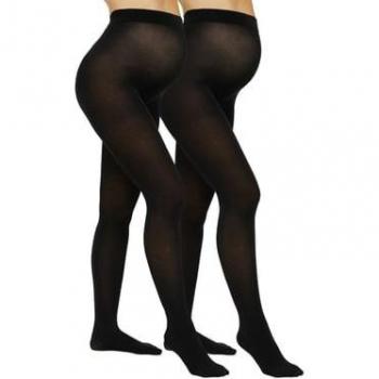 Mamalicious Collant premaman MLJENNIE 2 pz Black